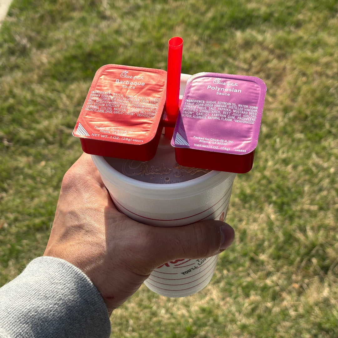 Sip & Dip – Sauce Cup Holder